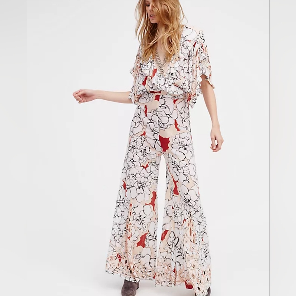 Super flare jumpsuit